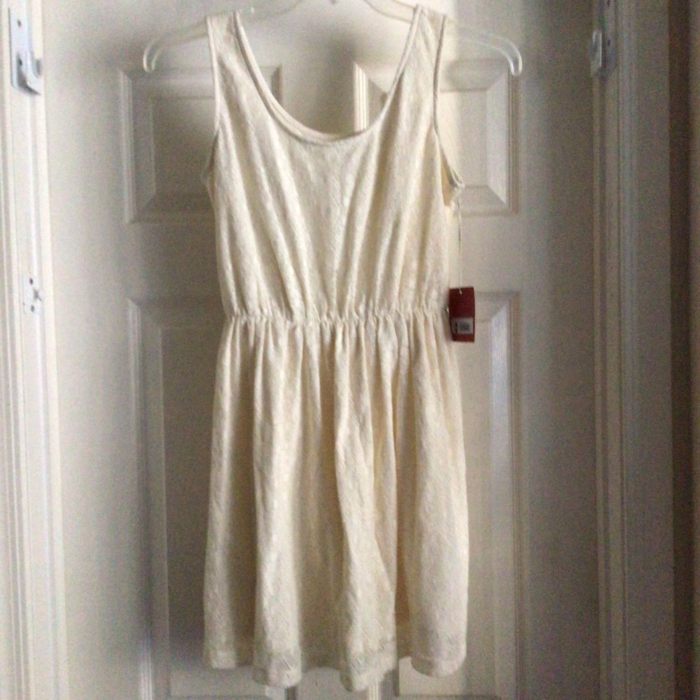 NEW MOSSIMO LACE TANK DRESS MED
